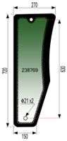 STEKLO KABINE SPREDAJ spodaj LEVO JOHN DEERE 5100GF STEKLO KABINE SPREDAJ spodaj LEVO JOHN DEERE 5100GF