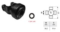 PRIKLJUČEK KARDANA ZUNANJI T5 novi tip 1 3/4 z=6 SPT od 08-2021 naprej PRIKLJUČEK KARDANA ZUNANJI T5 novi tip 1 3/4 z=6 SPT od 08-2021 naprej