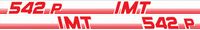 NALEPKA BELA SET IMT 542P IMT