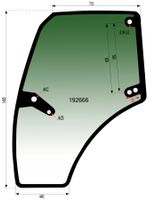 STEKLO KABINE VRAT levo (zeleno tonirano) DEUTZ FAHR HURLIMANN LAMBORGHINI SAME STEKLO KABINE VRAT levo (zeleno tonirano) DEUTZ FAHR HURLIMANN LAMBORGHINI SAME