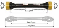 ZAŠČITE KARDANA T1, T12, T2 kpl Lmin=1800mm za kardane do skupne dožine Lt=2000mm SPT ZAŠČITE KARDANA T1, T12, T2 kpl Lmin=1800mm za kardane do skupne dožine Lt=2000mm SPT