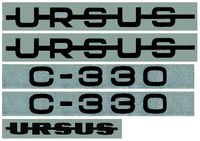 NALEPKA set  "URSUS C-330"