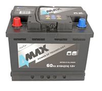AKUMULATOR 4Max 12V 60Ah 510A + Levo AKUMULATOR 4Max 12V 60Ah 510A + Levo