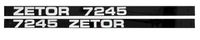 NALEPKA SET "ZETOR 7245"