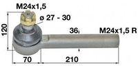 ZGLOB VOLANA notranji desni M24x1.5mm K27mm MF-MASSEY FERGUSON