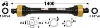 KARDAN T45 L=1400 mm DIREKTNI KARDAN T45 L=1400 mm DIREKTNI