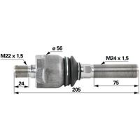 ZGLOB VOLANA AKSIALNI FENDT Favorit 611, 611 LSA, 612, 612 LSA, 614, 614 LSA, 615, 615 LSA
