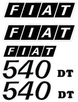 NALEPKA SET "FIAT 540 SPECIAL DT"