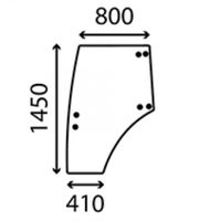 STEKLO KABINE VRAT levo LANDINI LANDPOWER 145 STEKLO KABINE VRAT levo LANDINI LANDPOWER 145