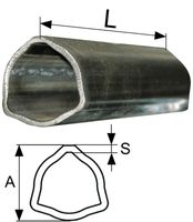 CEV POSAMIČNA T1,T12 L=3000 mm TRIKOTNA   AxS=36x3,2 