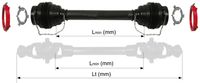 ZAŠČITA T5, Lt=1800 mm KOMPLETNA Z LEŽAJEMA IN VERIŽICAMA ZAŠČITA T5, Lt=1800 mm KOMPLETNA Z LEŽAJEMA IN VERIŽICAMA