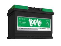 AKUMULATOR TOPLA AGM STOP&GO 70Ah+R EN760A L3 START STOP AKUMULATOR TOPLA AGM STOP&GO 70Ah+R EN760A L3 START STOP