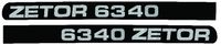 NALEPKA SET "ZETOR 6340" NALEPKA SET "ZETOR 6340"