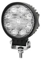 ŽAROMET LED mini 1800Lm 27W DELOVNI OKROGEL FI=96mm 9-32V  IP68 homologiran ECE R10