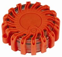 SVETILKA OPOZORILNA (NI ROTACIJSKA) LED (magnetna za priključke traktorjev) na baterijske vložke FLASHPOINT fi=82mm SVETILKA OPOZORILNA (NI ROTACIJSKA) LED (magnetna za priključke traktorjev) na baterijske vložke FLASHPOINT fi=82mm