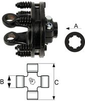 SKLOPKA T5 LAMELNA 1200 Nm S PRIKLJUČKOM A =1 3/8" z=6 SKLOPKA T5 LAMELNA 1200 Nm S PRIKLJUČKOM A =1 3/8" z=6