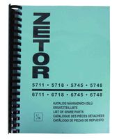 KATALOG TRAKTORJA ZETOR 5711-5718-5745-5748-6711-6718-6745-6748 KATALOG TRAKTORJA ZETOR 5711-5718-5745-5748-6711-6718-6745-6748