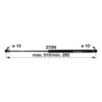 AMORTIZER KABINE L=515 F=270N SAME AMORTIZER KABINE L=515 F=270N SAME