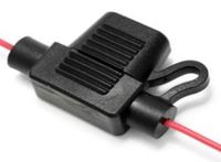 OHIŠJE VAROVALKE ENOJNE S KABLOM ZA AVTOVAROVALKO MINI (kabel 4mm/2 l=120mm)