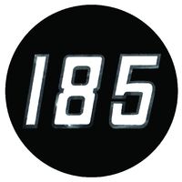 ZNAK - EMBLEM  MF "185"  PVC MF-MASSEY FERGUSON 185