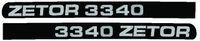 NALEPKA SET   "ZETOR 3340"