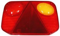 STEKLO SVETILKE STOP DESNO RADEX 2800/11S z MEGLENKO