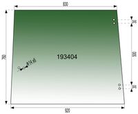STEKLO KABINE BOČNO LEVO ali DESNO (tonirano zeleno) JOHN DEERE (2 luknji) STEKLO KABINE BOČNO LEVO ali DESNO (tonirano zeleno) JOHN DEERE (2 luknji)