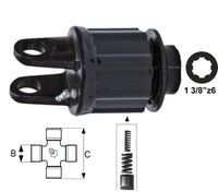 SKLOPKA T4 ZVEZDASTA 1000 Nm S PRIKLJUČKOM 1 3/8" z=6 SKLOPKA T4 ZVEZDASTA 1000 Nm S PRIKLJUČKOM 1 3/8" z=6