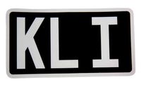 NALEPKA "KL I"  STEYR