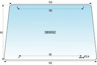 STEKLO KABINE IMT 539 - SPREDNJE STEKLO KABINE IMT 539 - SPREDNJE