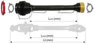 ZAŠČITA T5, Lt=1250 mm KOMPLETNA Z LEŽAJEMA IN VERIŽICAMA ZAŠČITA T5, Lt=1250 mm KOMPLETNA Z LEŽAJEMA IN VERIŽICAMA