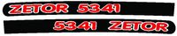 NALEPKA SET  "ZETOR 5341"