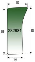 STEKLO KABINE SPREDAJ spodaj LEVO ali DESNO kabina: LOCHMANN SLH24 - SLH25 - SLH 26
