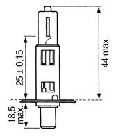 ŽARNICA H1 12V 55W P14/5S