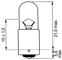 ŽARNICA T4W 12V 4W BA9s ŠTORE 402-404-502-504 ŽARNICA T4W 12V 4W BA9s ŠTORE 402-404-502-504