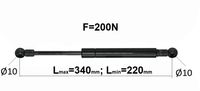 AMORTIZER KABINE L=340 F=200N RENAULT