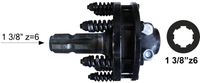 SKLOPKA LAMELNA NASADNA 1700 Nm NA OBEH STRANEH 1 3/8”z6 SKLOPKA LAMELNA NASADNA 1700 Nm NA OBEH STRANEH 1 3/8”z6