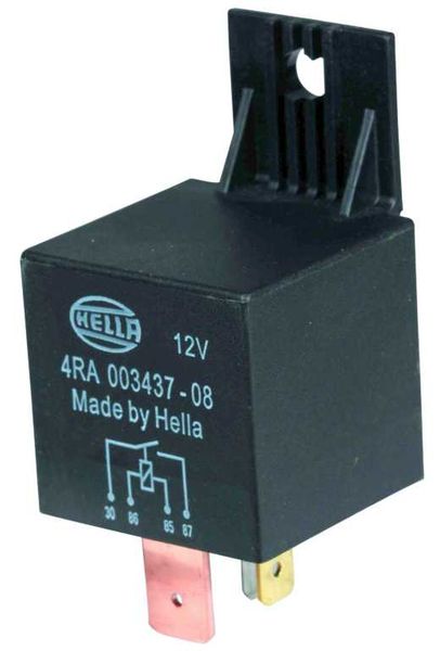 RELE 12V 4 POLNI 70A HELLA RELE 12V 4 POLNI 70A HELLA
