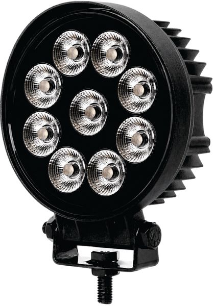 ŽAROMET LED 1800Lm DELOVNI OKROGEL FI=110 10-40V 22W 2V1 z funkcijo utripajoče luči rotacijska ŽAROMET LED 1800Lm DELOVNI OKROGEL FI=110 10-40V 22W 2V1 z funkcijo utripajoče luči rotacijska