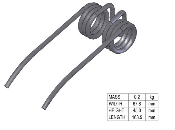 PRST VZMETNI AIR pick-up tines - Classic AIR 900 SIP