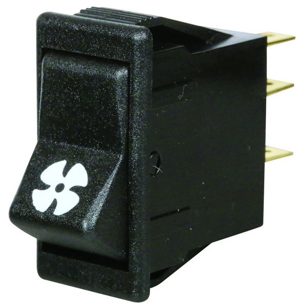 STIKALO VENTILATORJA DVOSTOPENJSKO, 3-KONTAKTI
(vgradna mera 20x33mm)