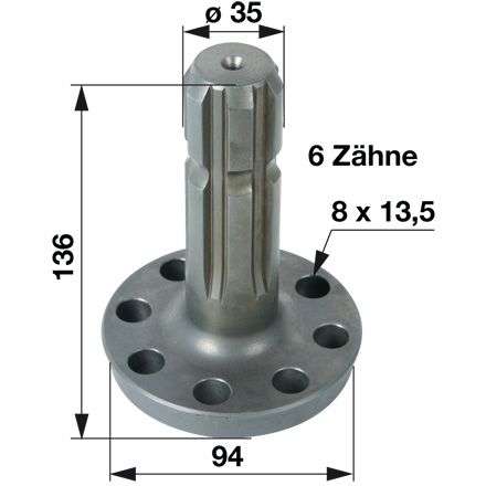 GRED KARDANA IZHODNA DEUTZ-FAHR GRED KARDANA IZHODNA DEUTZ-FAHR