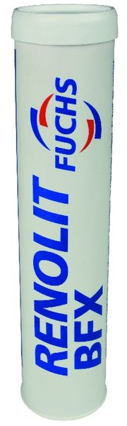MAST FUCHS KARTUŠA RENOLIT BFX (P) rdeča 1/400gr=1/0.4kg 
Omogoča tudi petkratno podaljšanje servisnih intervalov v primerjavi 
s klasičnimi večname