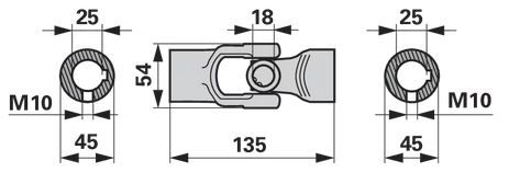 ZGLOB KARDANA FAHR 135