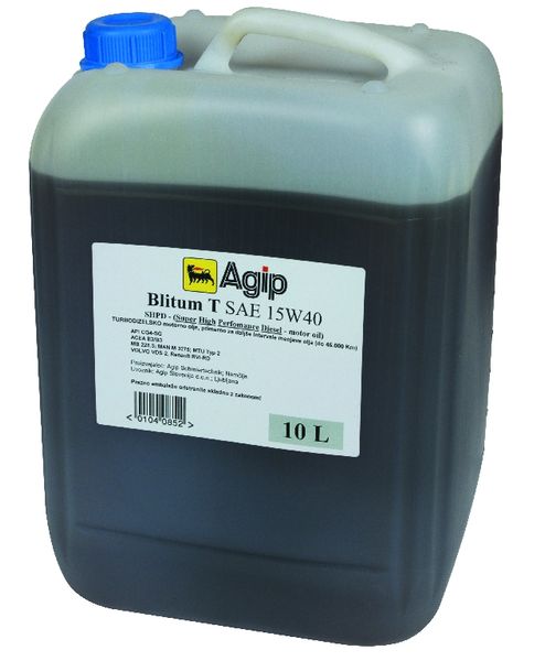 OLJE ENI - AGIP 1/10L (SHPD) MOTORNO SAE15W-40 BLITUM T