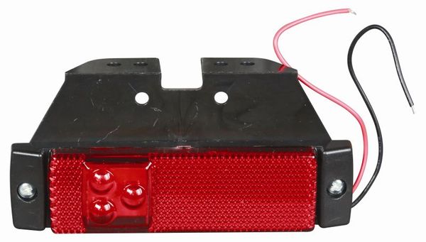 SVETILKA BOČNA MARKIRNA pravokotna RDEČA 10/30V LED SVETILKA BOČNA MARKIRNA pravokotna RDEČA 10/30V LED
