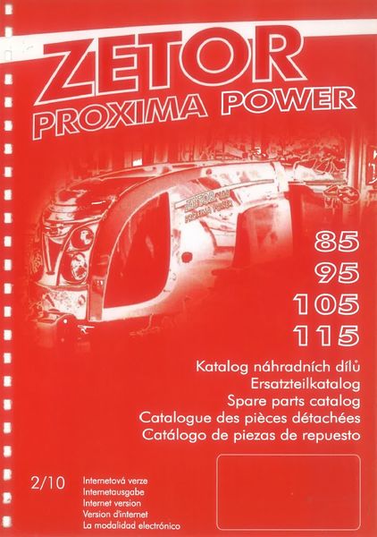 KATALOG TRAKTORJA ZETOR PROXIMA POWER 85-95-105-115 (2/10)