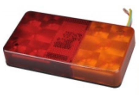 SVETILKA STOP PRAVOKOTNA LED LEVA ali DESNA 150x80mm 12V IP67 SVETILKA STOP PRAVOKOTNA LED LEVA ali DESNA 150x80mm 12V IP67