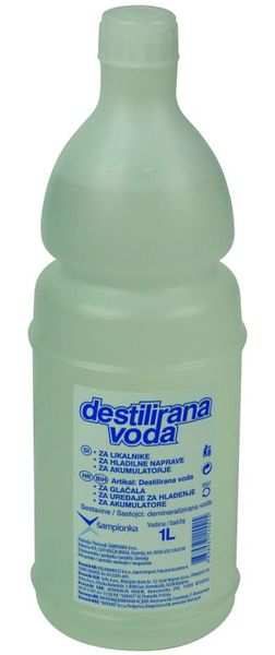 VODA DESTILIRANA 1/1L VODA DESTILIRANA 1/1L