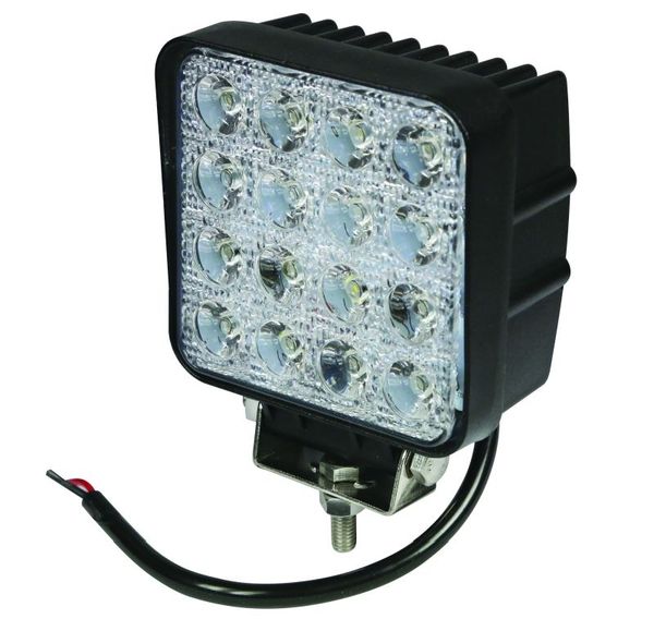 ŽAROMET LED 3300Lm DELOVNI KVADRATEN 105x105 9 - 32V 48W ŽAROMET LED 3300Lm DELOVNI KVADRATEN 105x105 9 - 32V 48W